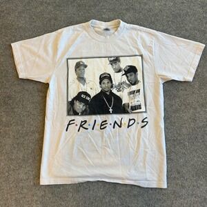 Shaka Wear Heavyweight NWA Friends TV Show Hip Hop Rap T Shirt Adult Large